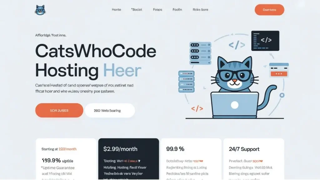 Affordable Web Hosting for CatswhoCode